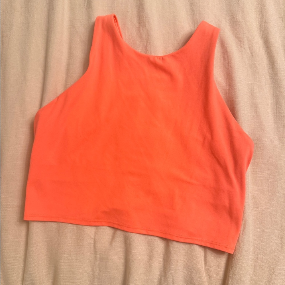 Athleta Vibrant Orange Sports Bra